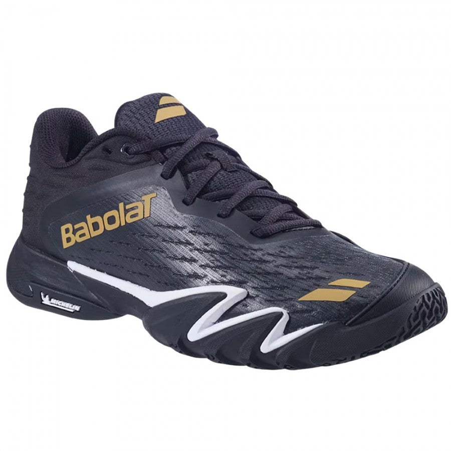 Babolat Premura 3 Men’s Padel Shoes - Black/Gold