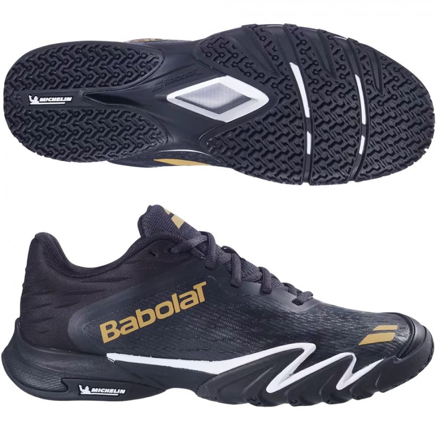 Babolat Premura 3 Men’s Padel Shoes - Black/Gold