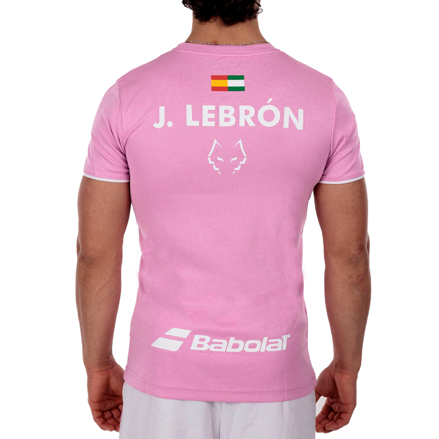 Babolat Juan Lebrón Crew Neck T-Shirt – Pink Heather