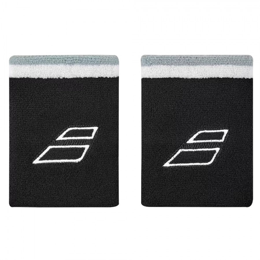 Babolat Terry Jumbo Wristband – Black/White