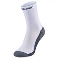 Babolat Padel Mid-Calf Socks – White/Gray
