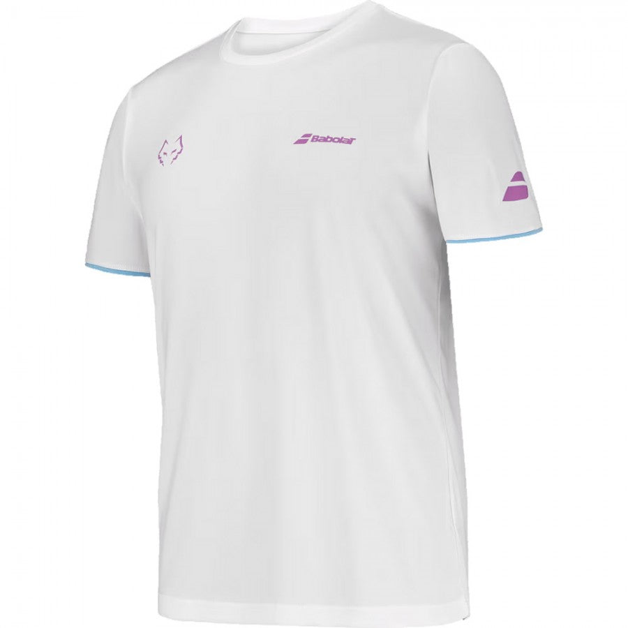 Babolat Juan Lebrón Crew Neck T-Shirt – White