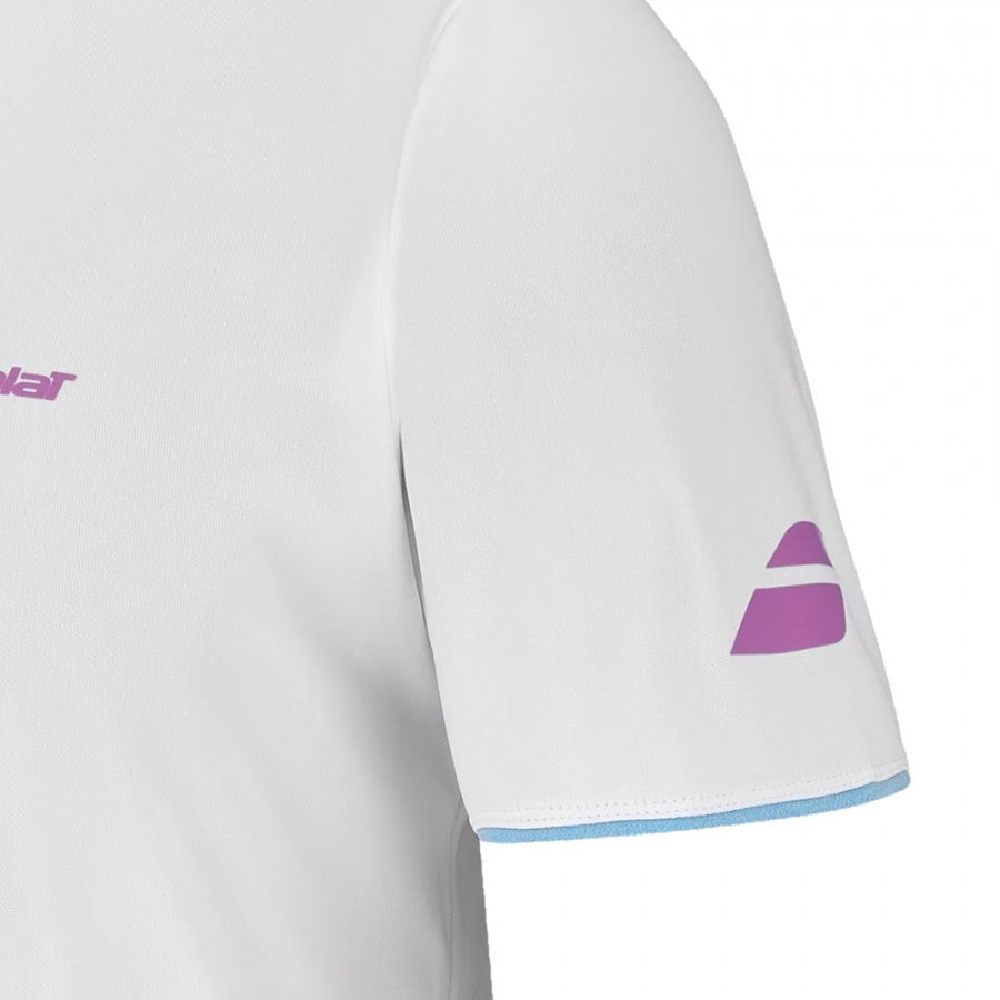 Babolat Juan Lebrón Crew Neck T-Shirt – White