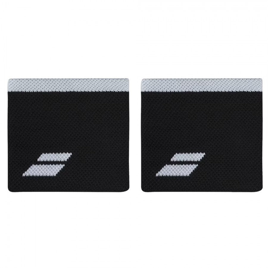 Babolat Logo Wristband – Black/White